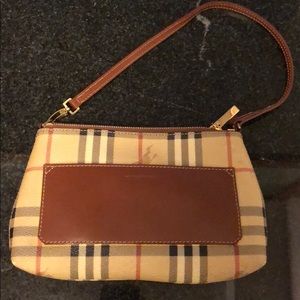 Burberry small leather shoulder bag